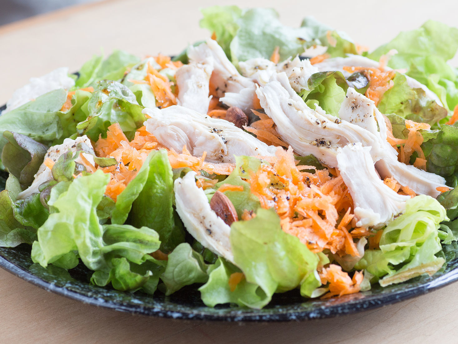 shredded chicken salad